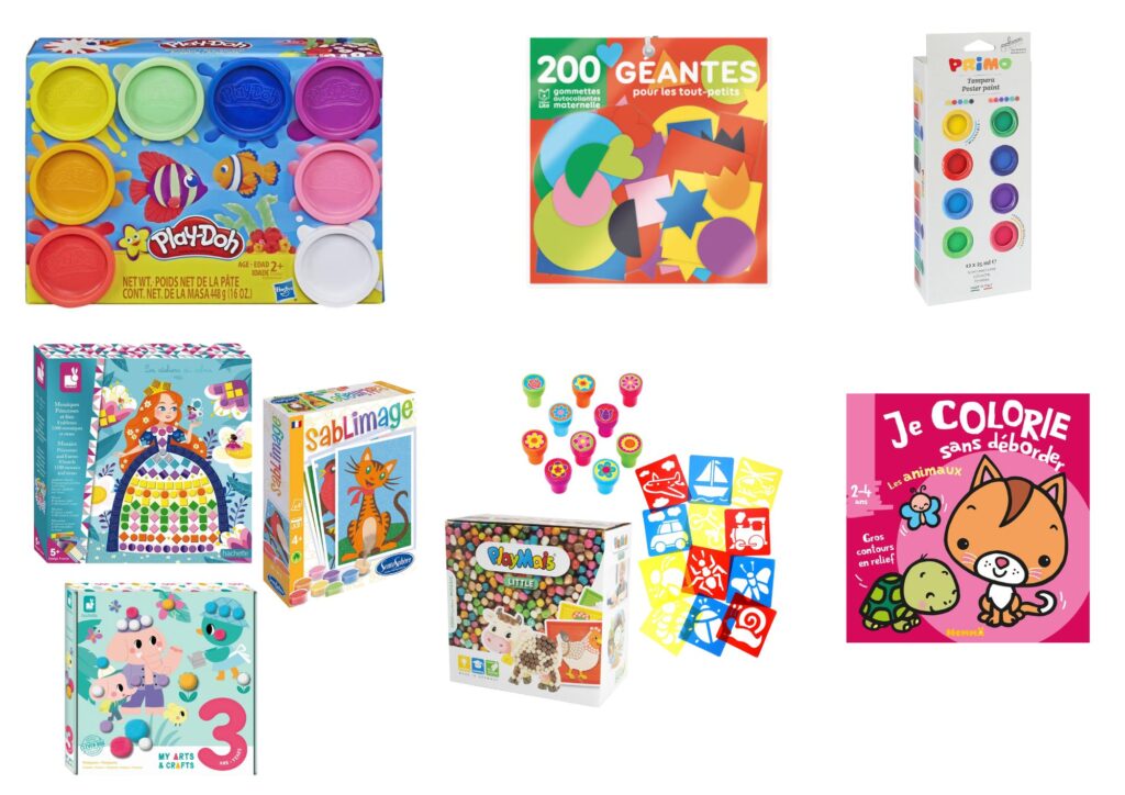 Idées de cadeaux créatifs 2-4 ans