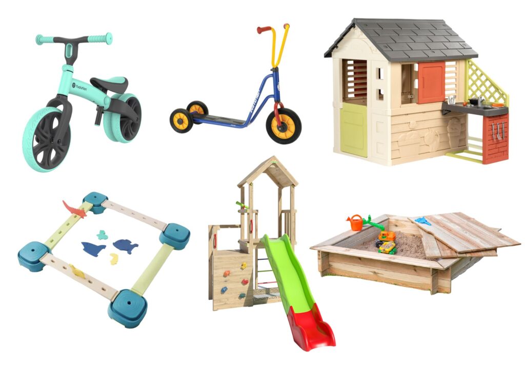 Jeux d'extérieur pour les enfants de 2 à 4 ans